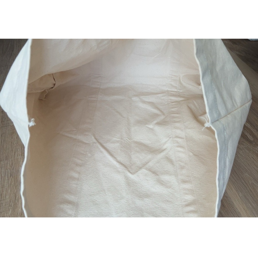 VUORI The Rise The Shine Natural/Cream Canvas Oversize Tote Bag‎ - Picture 6 of 6
